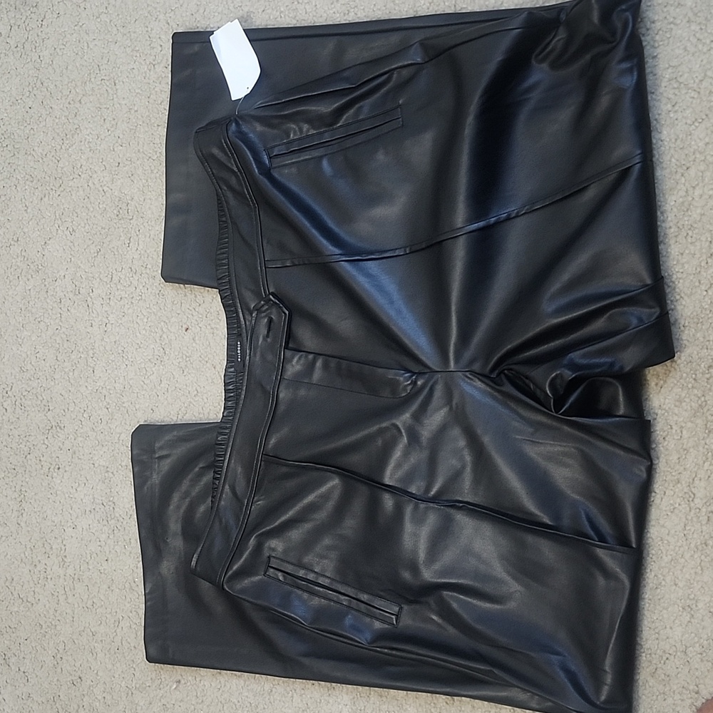 Halogen Faux Leather Pants